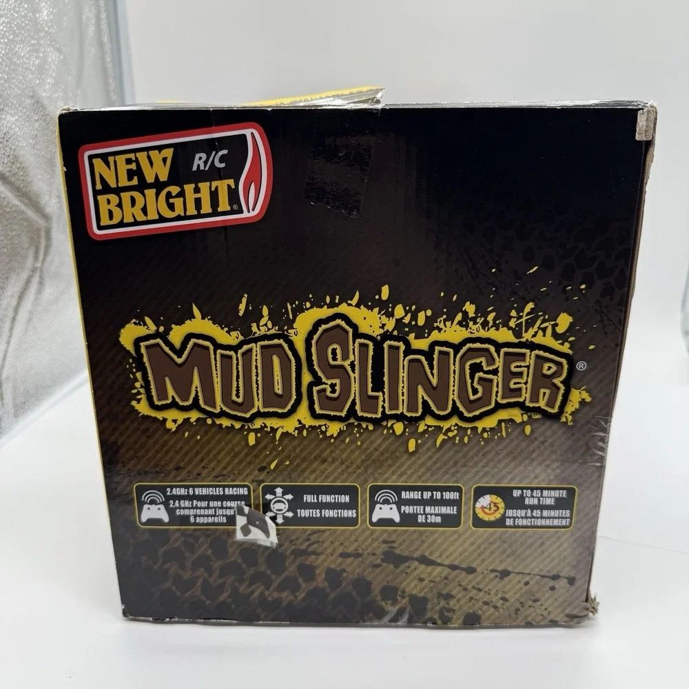 Jeep Wrangler‎ Mud Slinger R/C Car New Bright Radio Control NIB